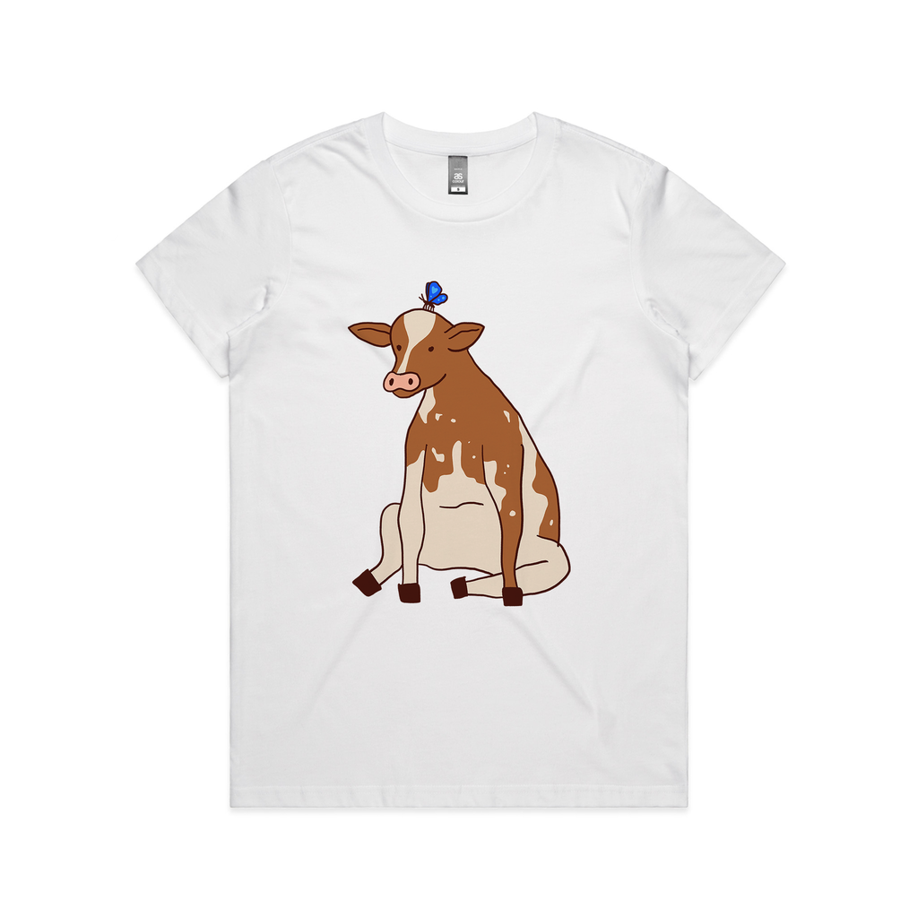 Sitting Cow Tee Hoodie, Sweatshirt | CiraTrend.com (Image 4)