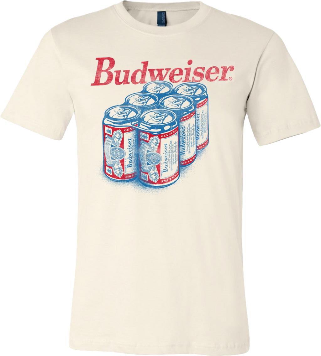Six Pack Budweiser T-Shirt Hoodie, Sweatshirt | CiraTrend.com (Image 1)