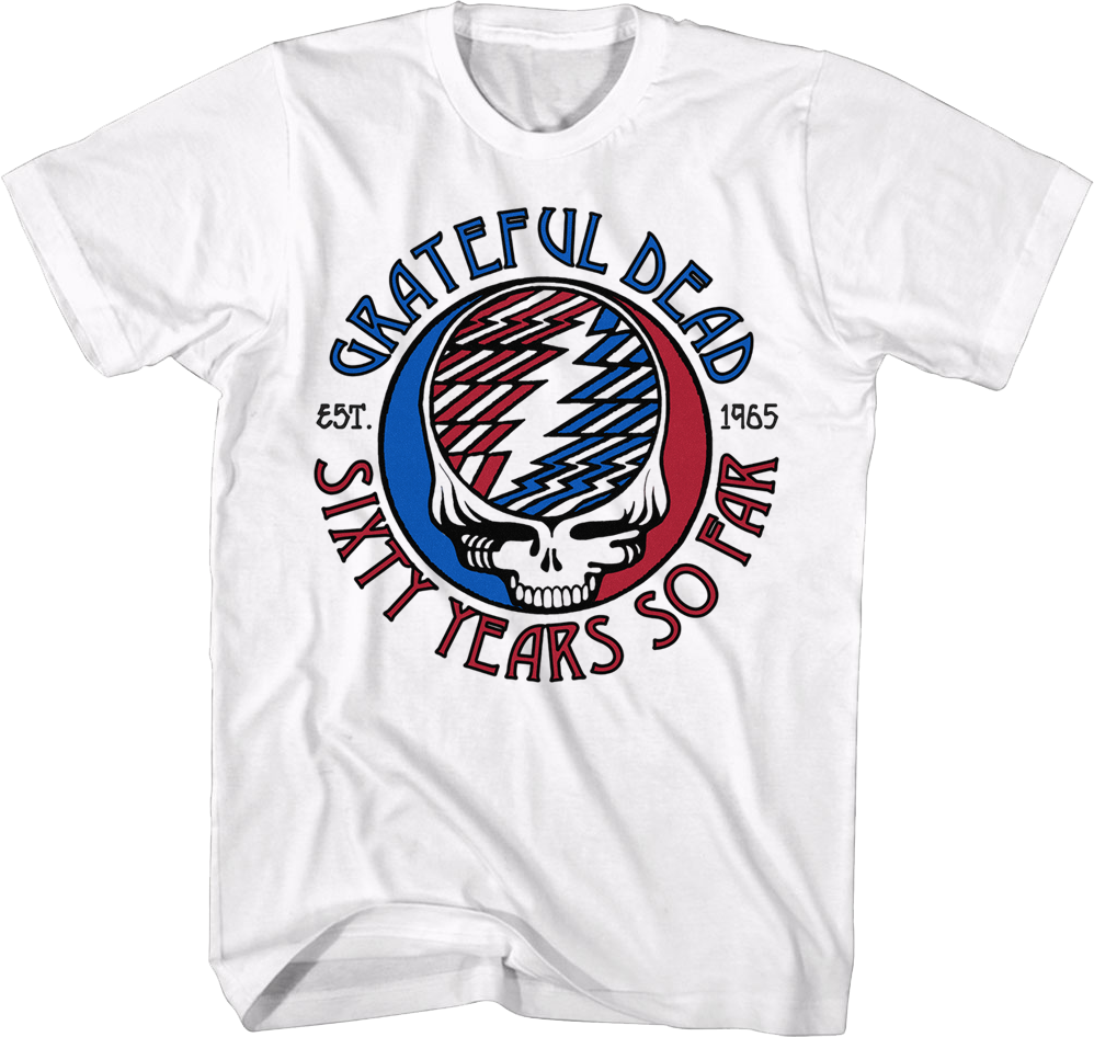Sixty Years So Far Grateful Dead T-Shirt Hoodie, Sweatshirt | CiraTrend.com (Image 1)