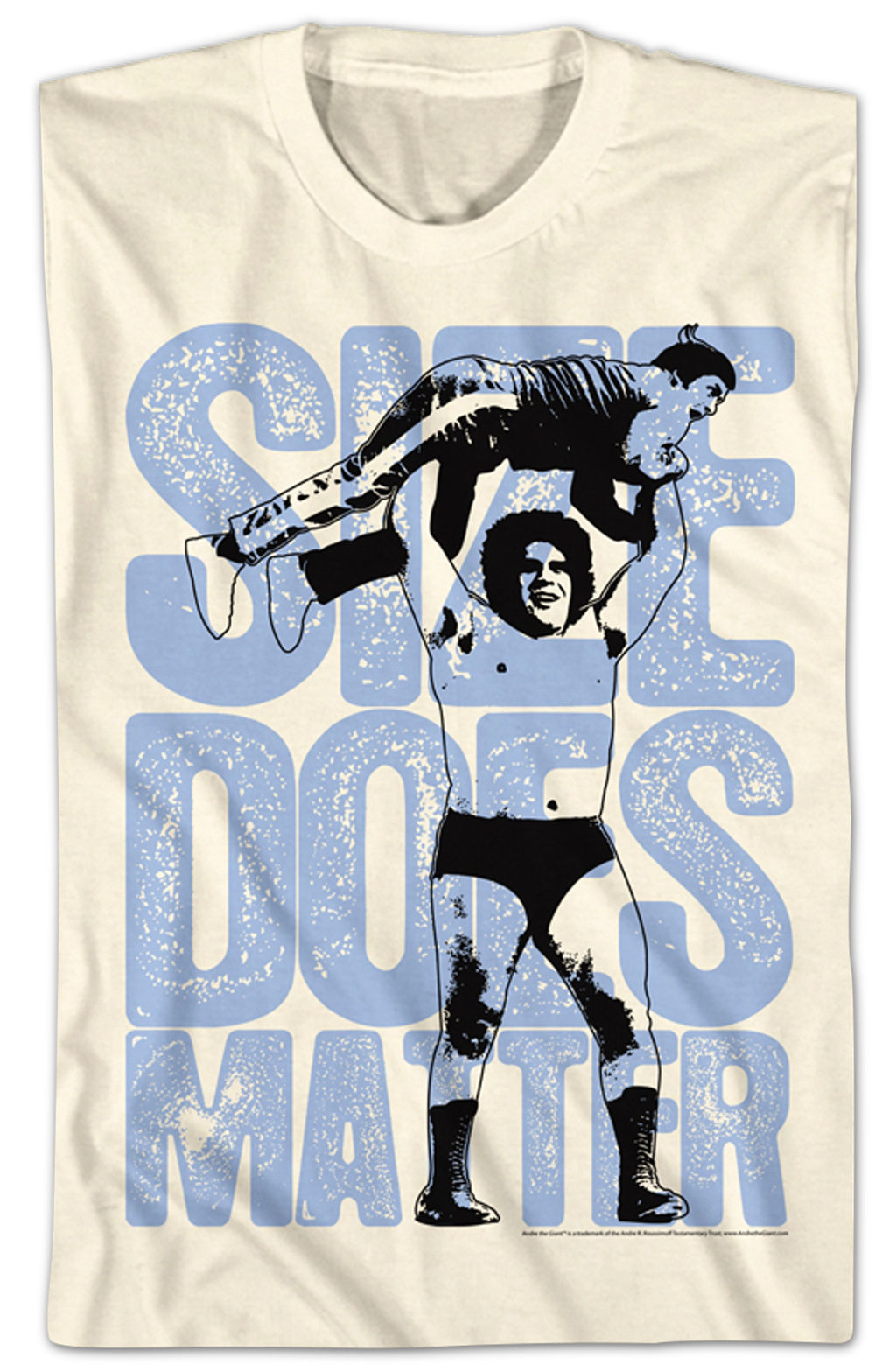 Size Does Matter Andre The Giant T-Shirt Hoodie, Sweatshirt | CiraTrend.com (Image 2)