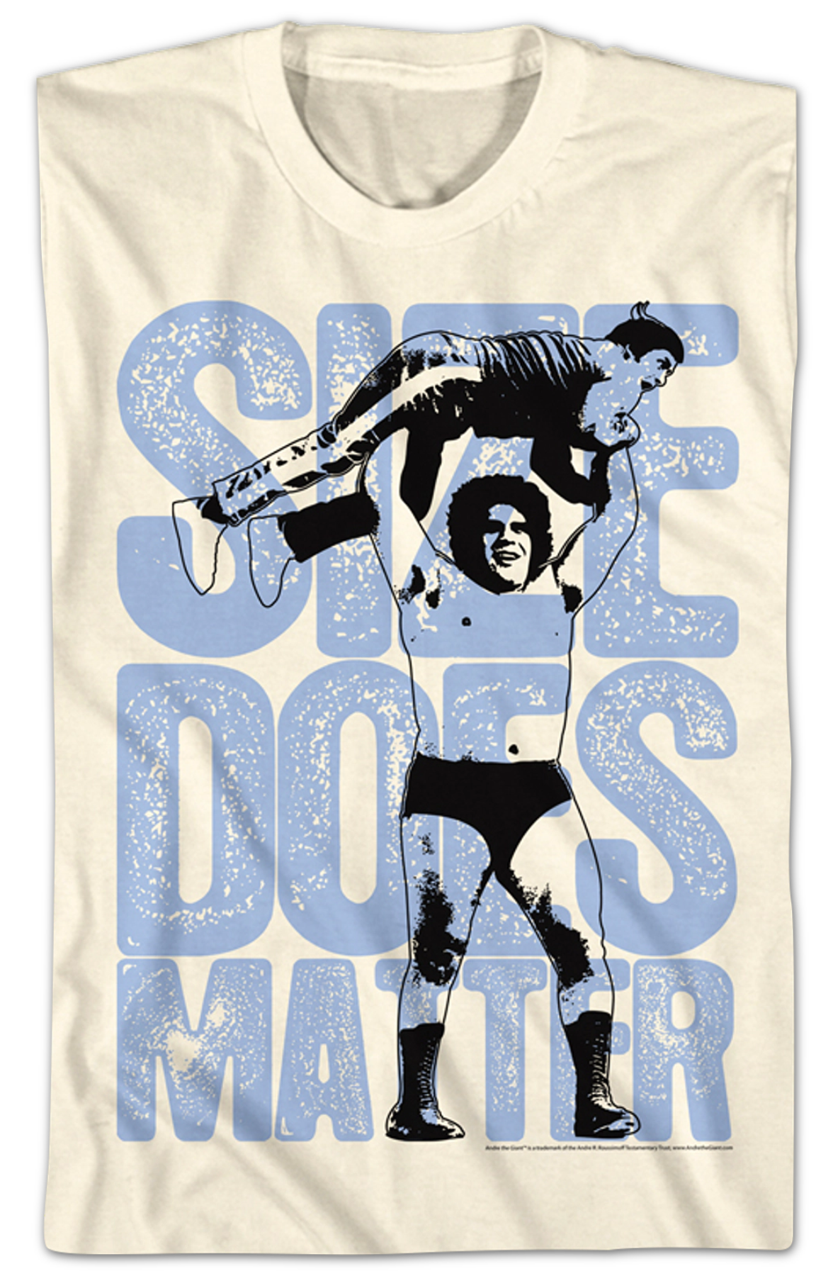 Size Does Matter Andre The Giant T-Shirt Hoodie, Sweatshirt | CiraTrend.com (Image 2)