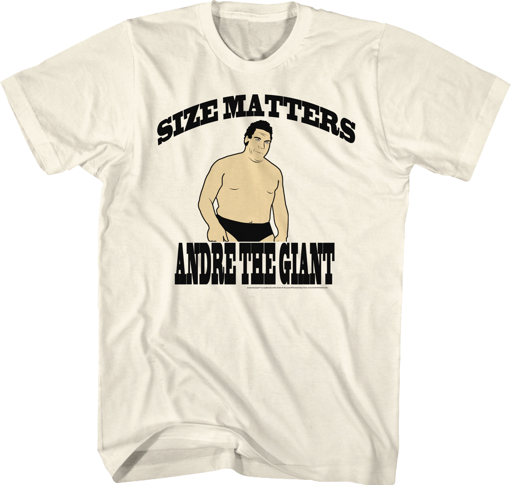Size Matters Andre The Giant T-Shirt Hoodie, Sweatshirt | CiraTrend.com (Image 1)