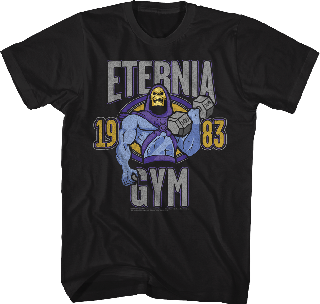 Skeletor Eternia Gym Masters of the Universe T-Shirt Hoodie, Sweatshirt | CiraTrend.com (Image 1)