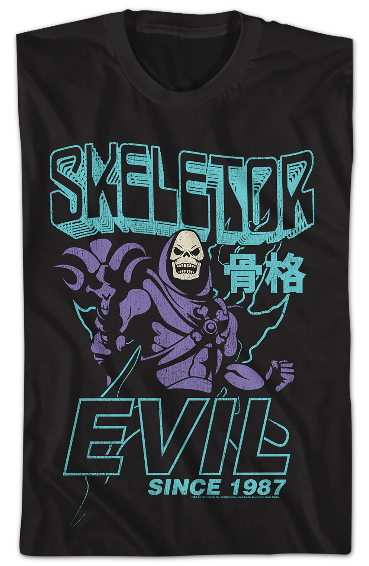 Skeletor Evil Since 1987 Masters of the Universe T-Shirt Hoodie, Sweatshirt | CiraTrend.com (Image 2)