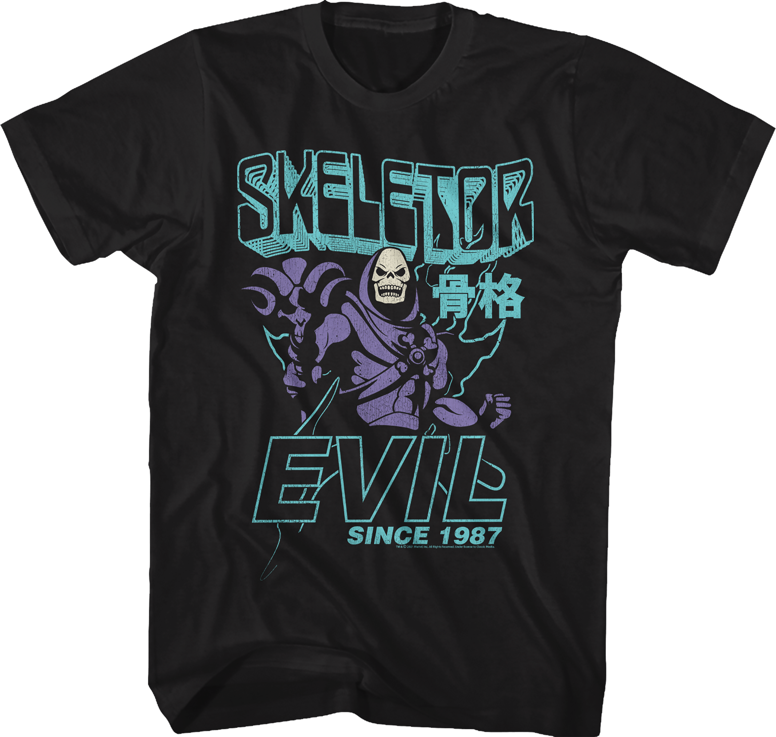 Skeletor Evil Since 1987 Masters of the Universe T-Shirt Hoodie, Sweatshirt | CiraTrend.com (Image 1)