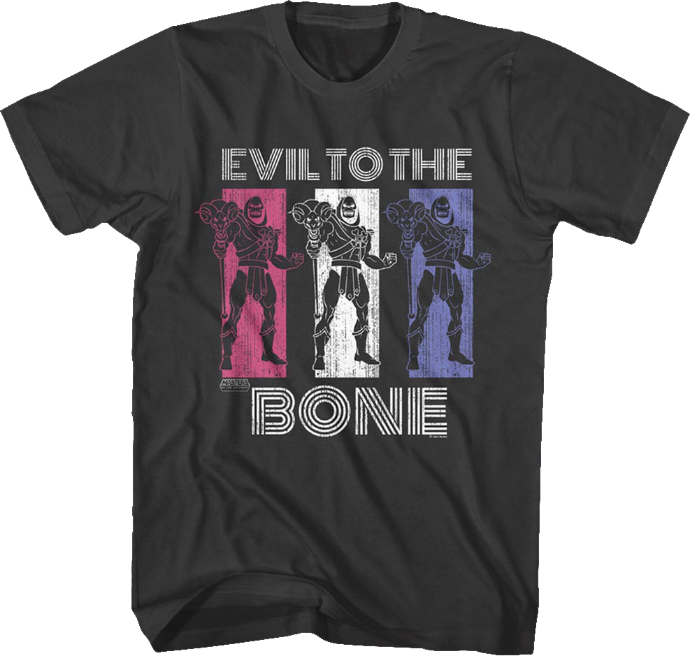 Skeletor Evil to the Bone Masters of the Universe T-Shirt Hoodie, Sweatshirt | CiraTrend.com (Image 1)
