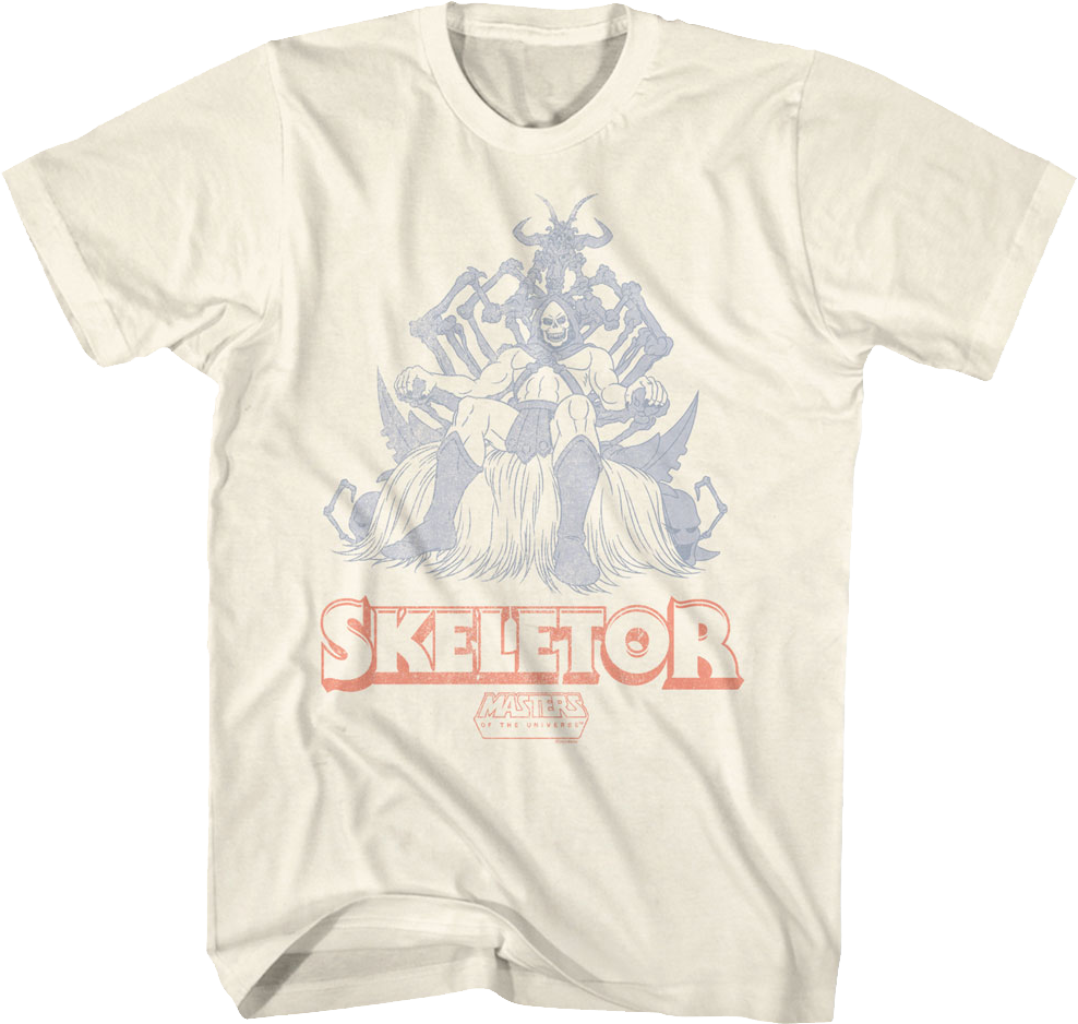 Skeletor's Throne Masters of the Universe T-Shirt Hoodie, Sweatshirt | CiraTrend.com (Image 1)