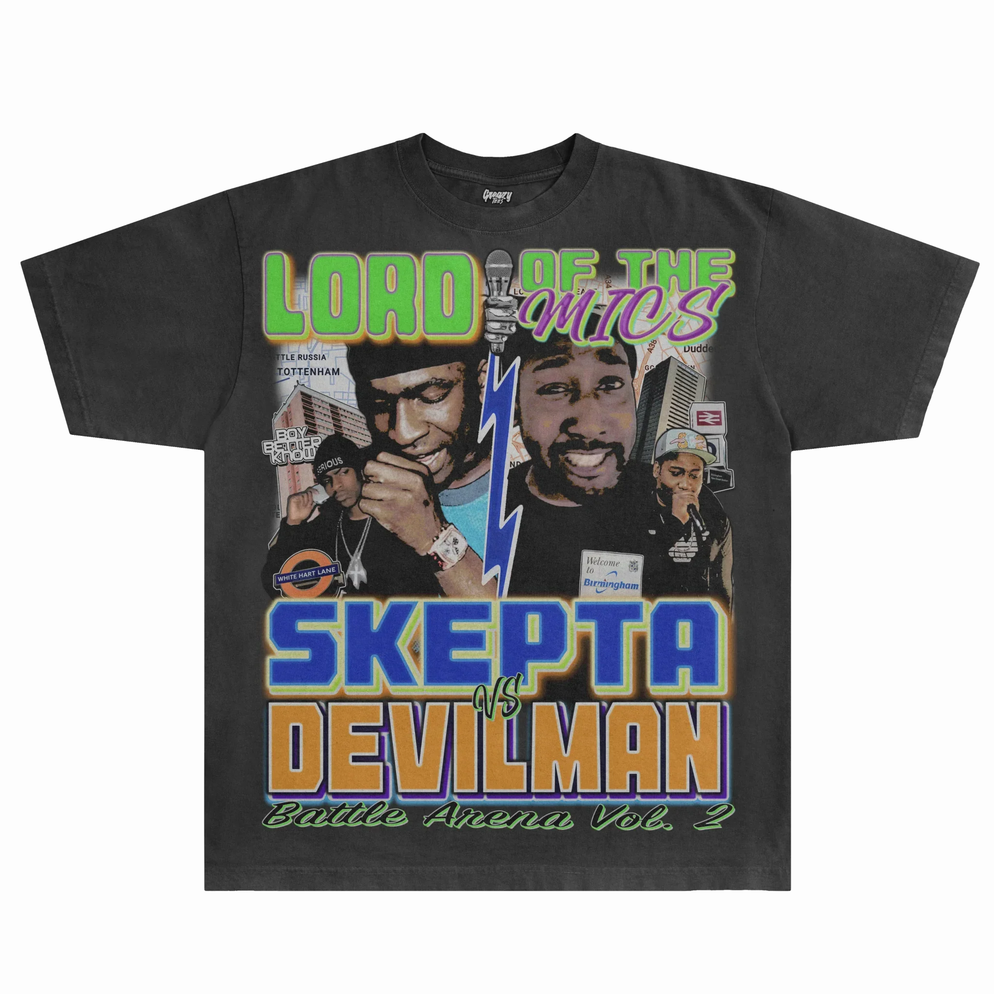 Skepta vs Devilman Lord of the Mics Tee Style001 Hoodie, Sweatshirt | CiraTrend.com (Image 1)