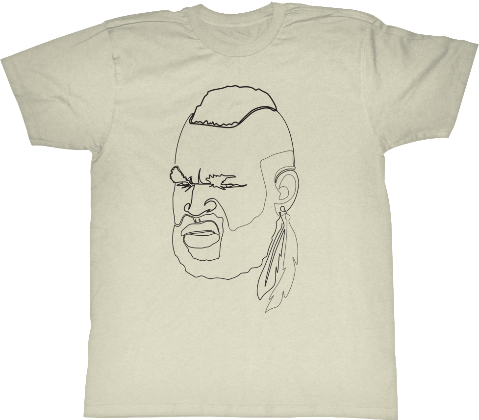 Sketch Mr. T Shirt Hoodie, Sweatshirt | CiraTrend.com (Image 1)