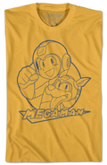 Sketch of Rush and Mega Man T-Shirt Hoodie, Sweatshirt | CiraTrend.com