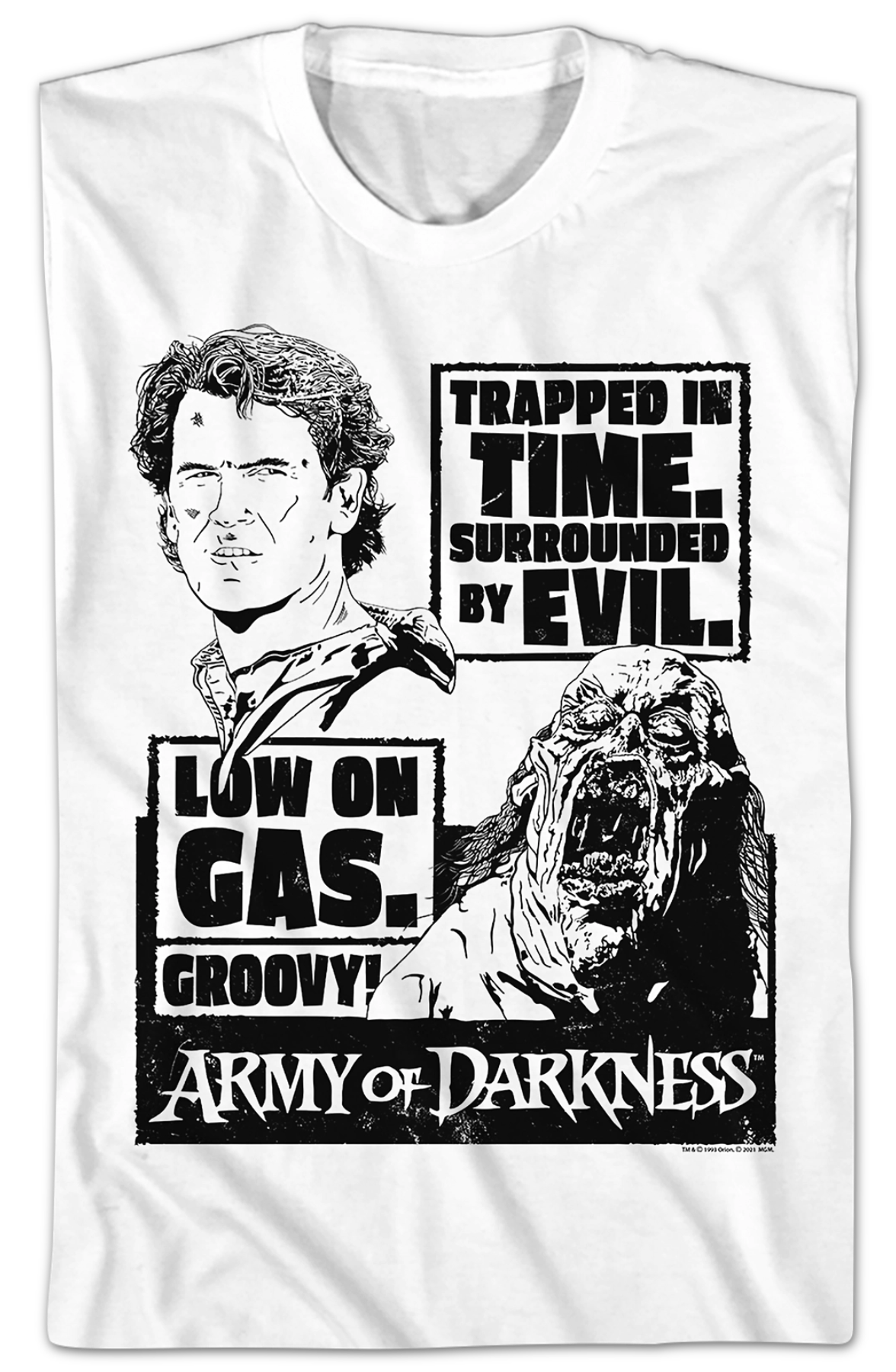 Sketch Poster Army Of Darkness T-Shirt Hoodie, Sweatshirt | CiraTrend.com (Image 2)