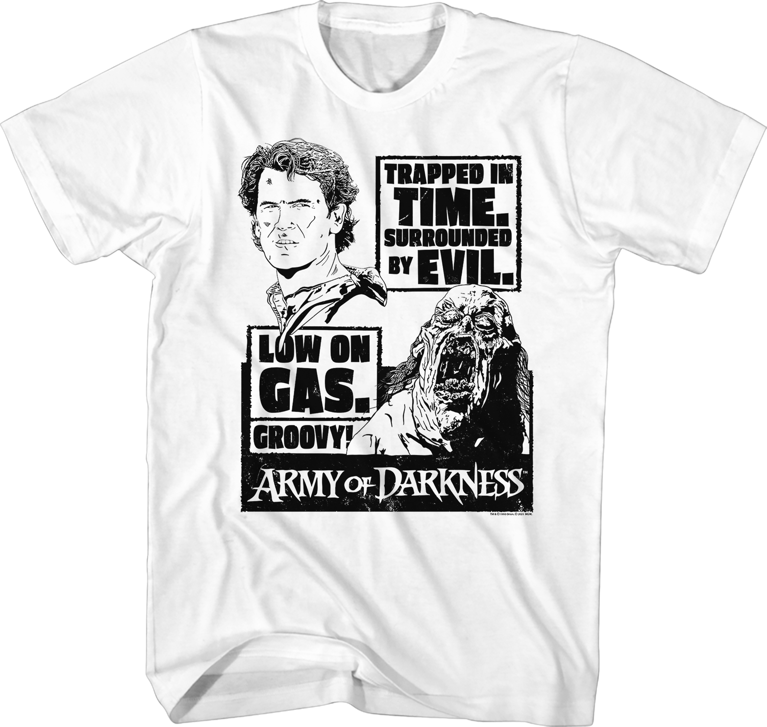 Sketch Poster Army Of Darkness T-Shirt Hoodie, Sweatshirt | CiraTrend.com (Image 1)