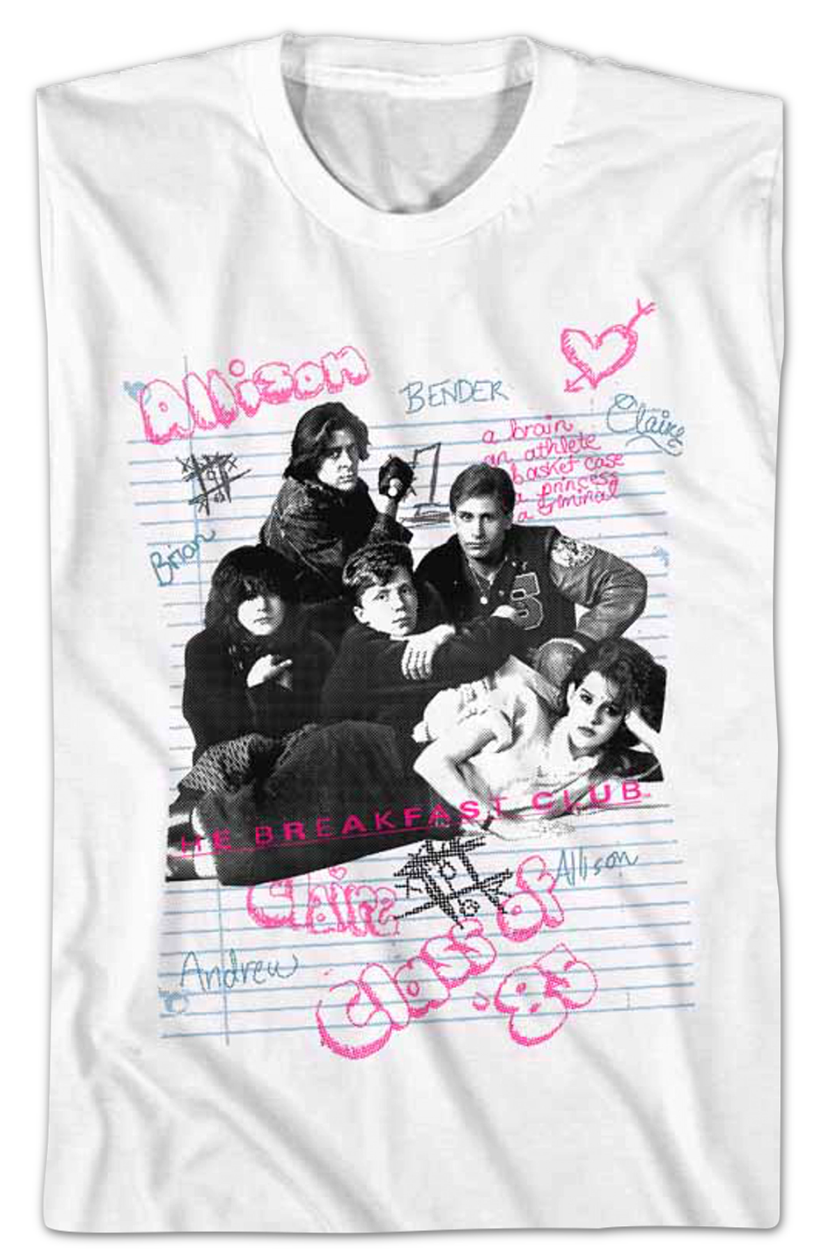 Sketches Breakfast Club T-Shirt Hoodie, Sweatshirt | CiraTrend.com (Image 2)