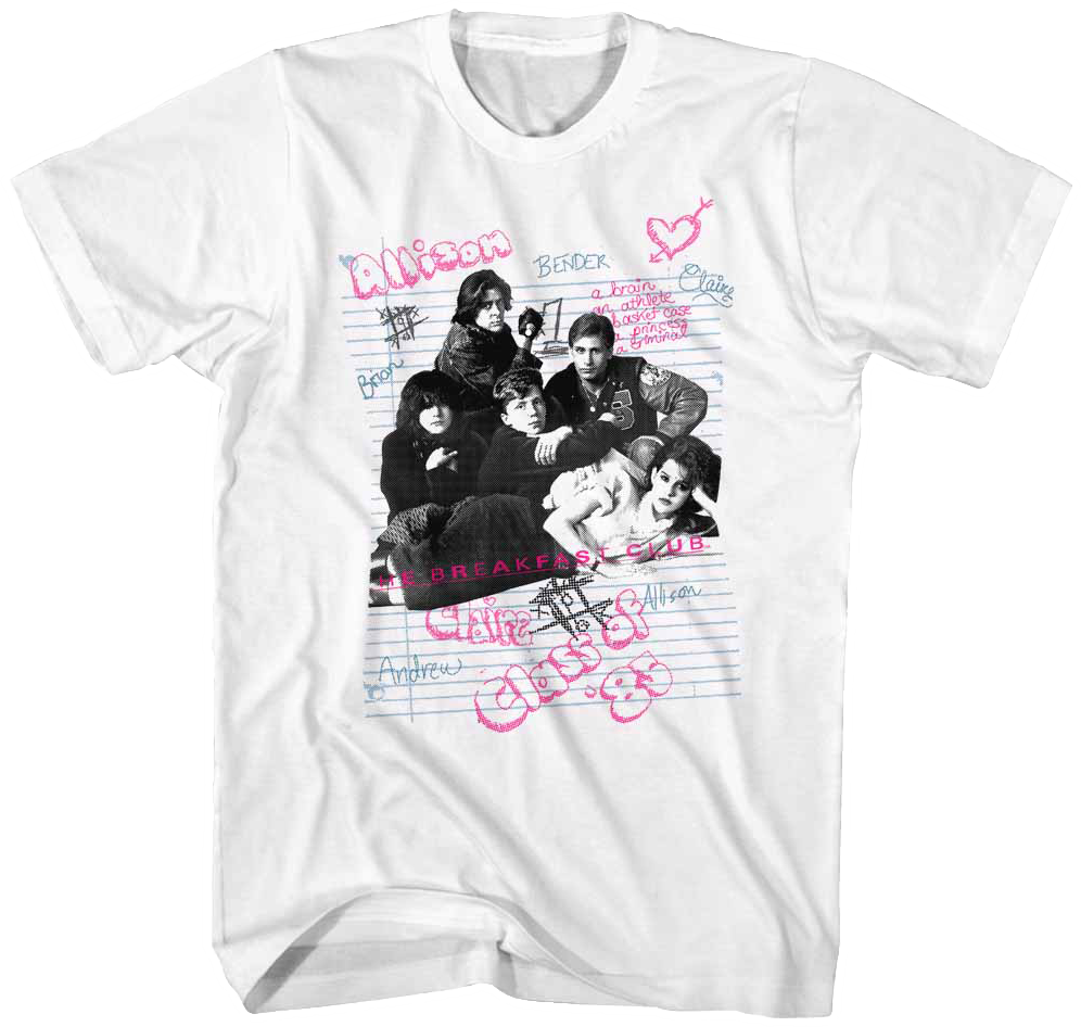 Sketches Breakfast Club T-Shirt Hoodie, Sweatshirt | CiraTrend.com (Image 1)