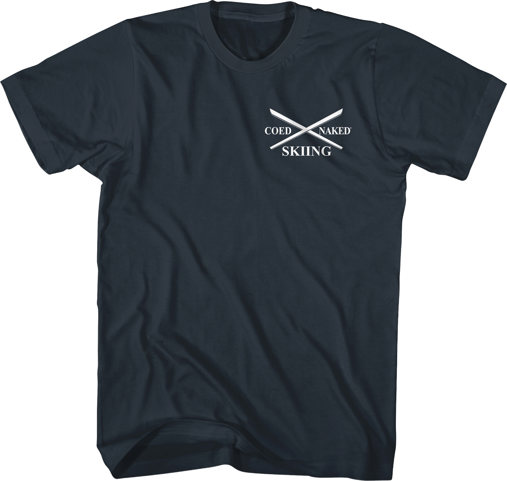 Skiing Coed Naked T-Shirt Hoodie, Sweatshirt | CiraTrend.com (Image 3)