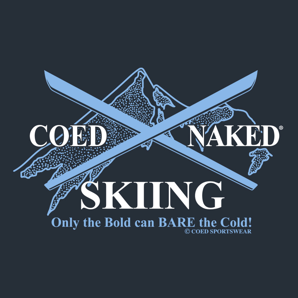 Skiing Coed Naked T-Shirt Hoodie, Sweatshirt | CiraTrend.com (Image 4)