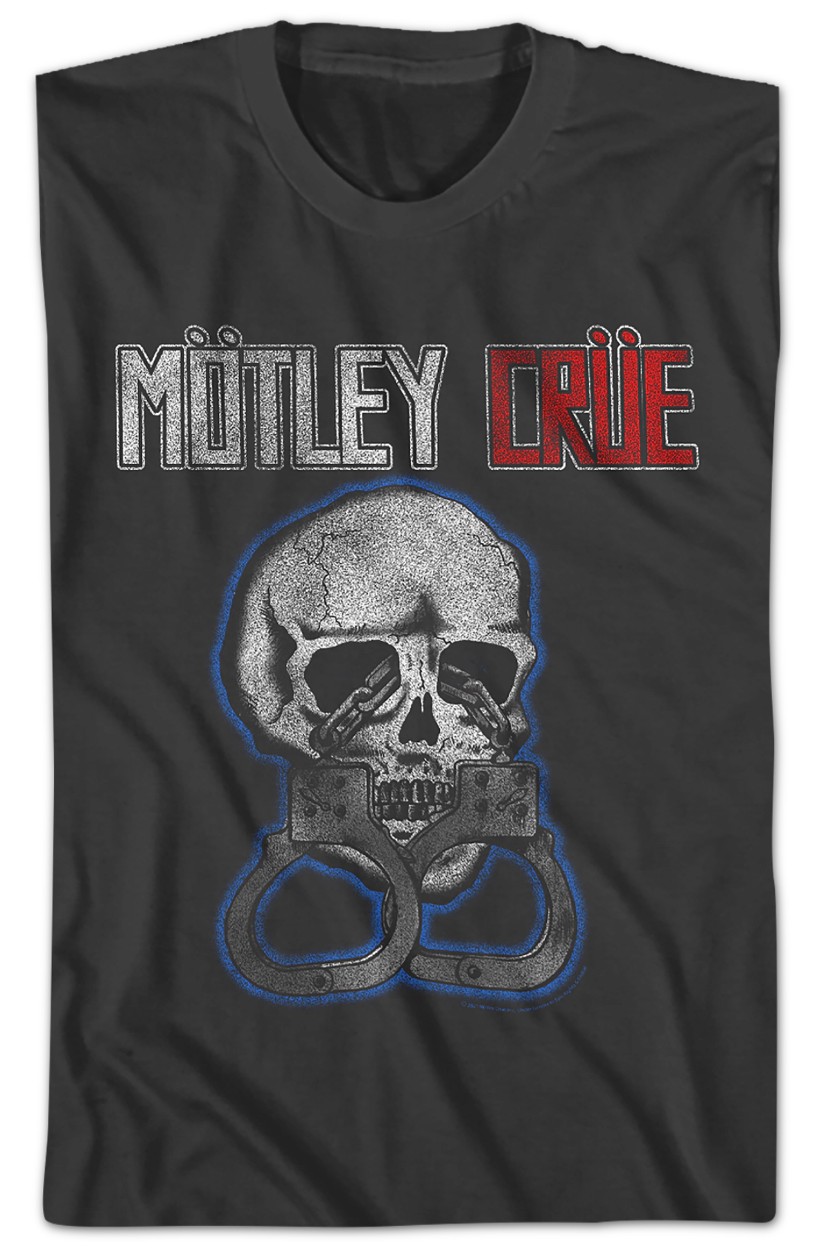 Skull And Handcuffs Motley Crue T-Shirt Hoodie, Sweatshirt | CiraTrend.com (Image 2)