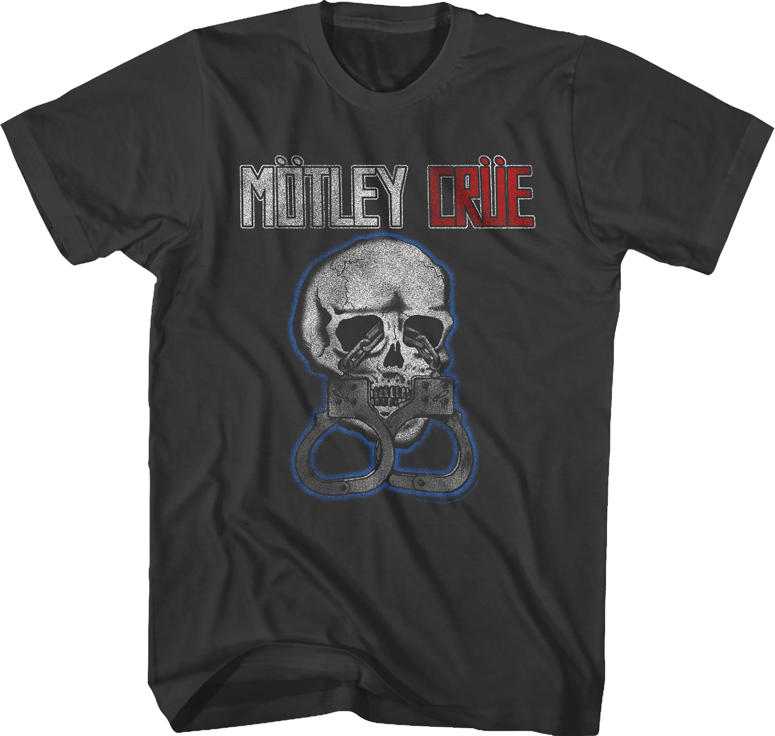 Skull And Handcuffs Motley Crue T-Shirt Hoodie, Sweatshirt | CiraTrend.com (Image 1)
