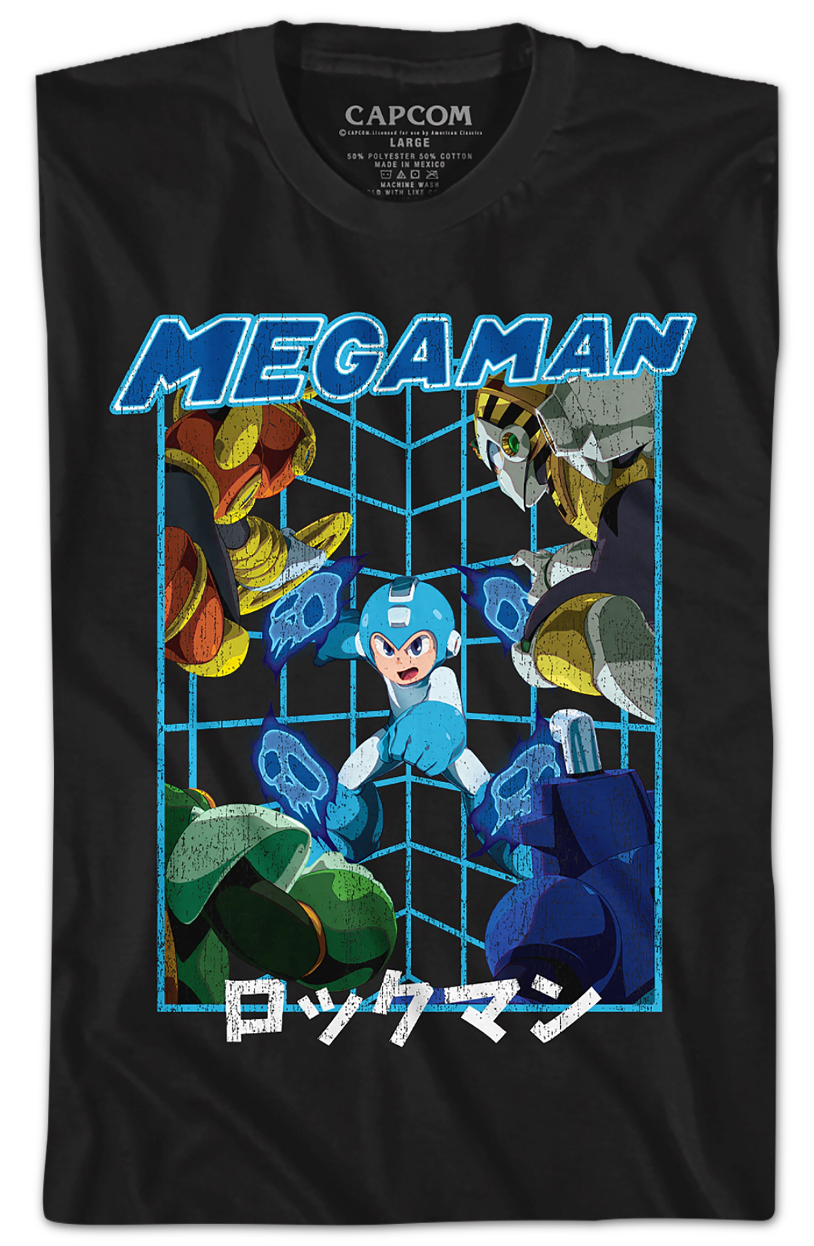 Skull Barrier Mega Man T-Shirt Hoodie, Sweatshirt | CiraTrend.com (Image 2)