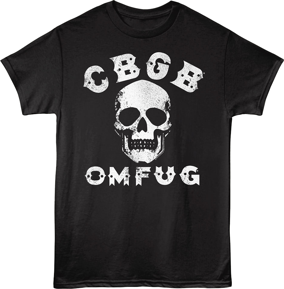 Skull CBGB T-Shirt Hoodie, Sweatshirt | CiraTrend.com (Image 1)