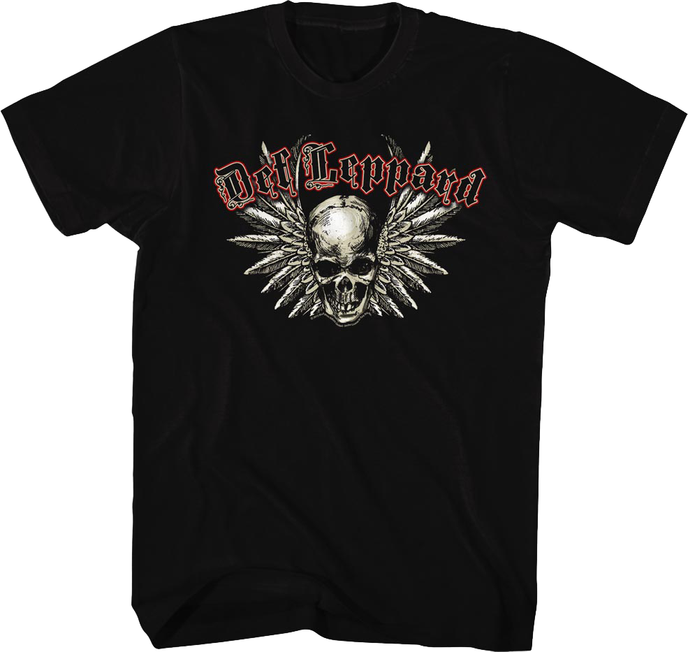 Skull Def Leppard T-Shirt Hoodie, Sweatshirt | CiraTrend.com (Image 1)