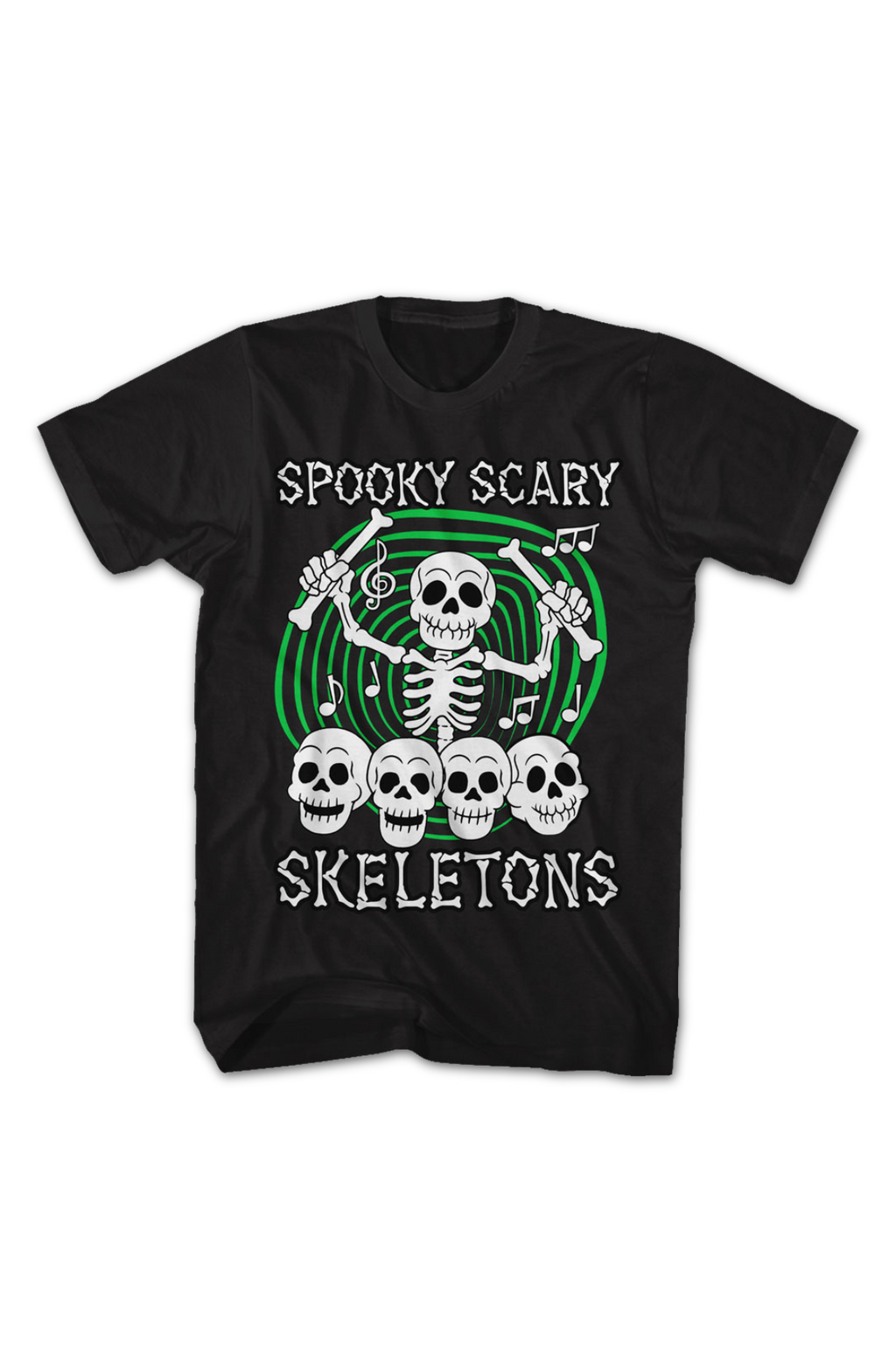 Skull Drummer Spooky Scary Skeletons T-Shirt Hoodie, Sweatshirt | CiraTrend.com (Image 2)