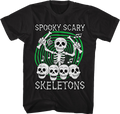 Skull Drummer Spooky Scary Skeletons T-Shirt Hoodie, Sweatshirt | CiraTrend.com (Image 1)