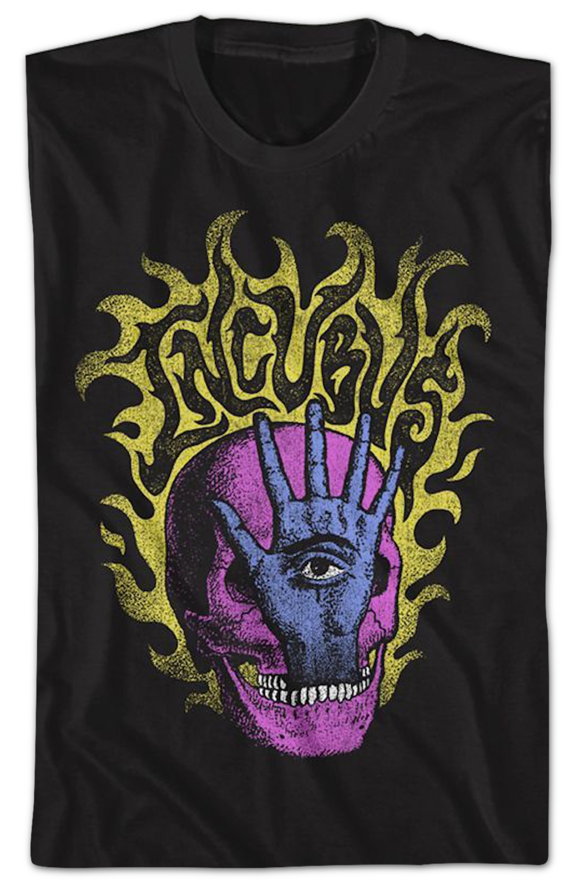 Skull & Hand Incubus T-Shirt Hoodie, Sweatshirt | CiraTrend.com (Image 2)