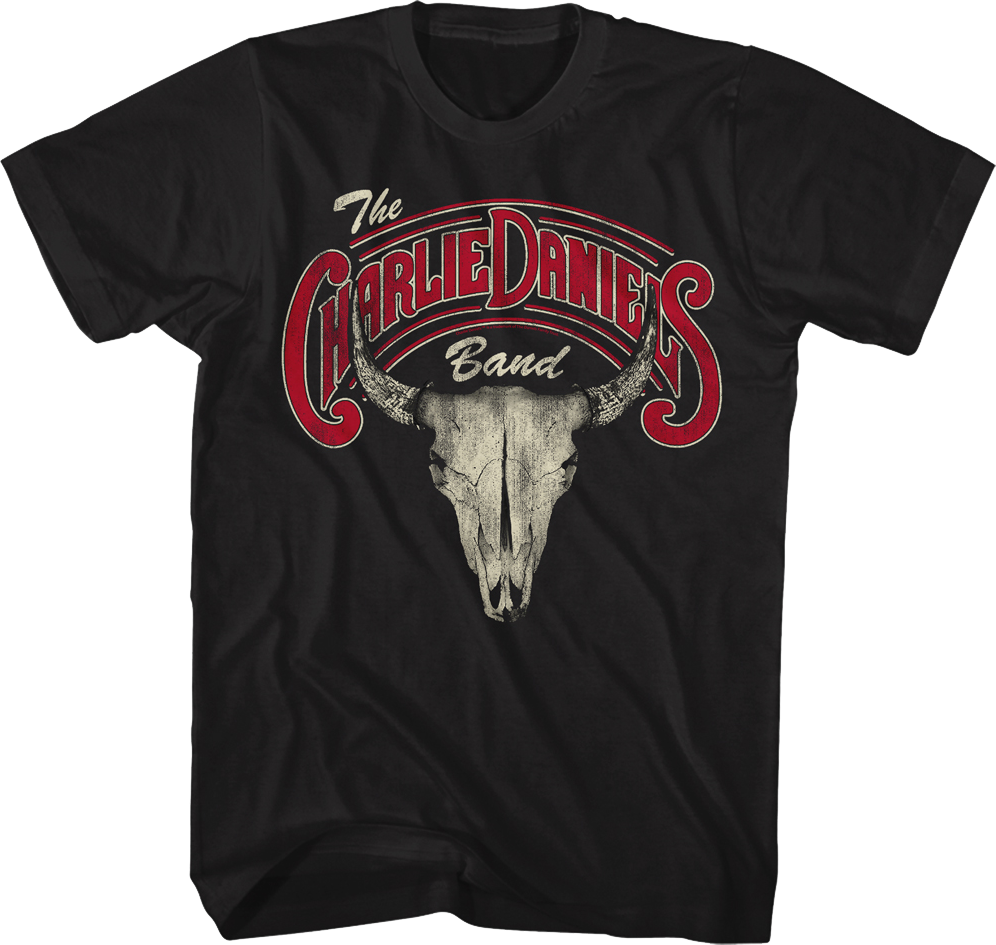 Skull & Logo Charlie Daniels Band T-Shirt Hoodie, Sweatshirt | CiraTrend.com (Image 1)