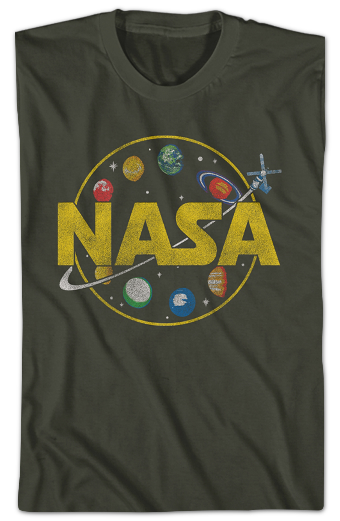 Skylab Orbiting Planets NASA T-Shirt Hoodie, Sweatshirt | CiraTrend.com (Image 2)