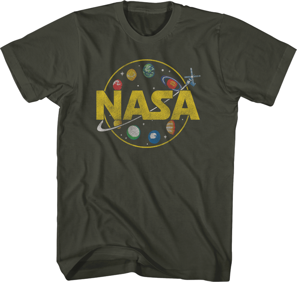 Skylab Orbiting Planets NASA T-Shirt Hoodie, Sweatshirt | CiraTrend.com (Image 1)