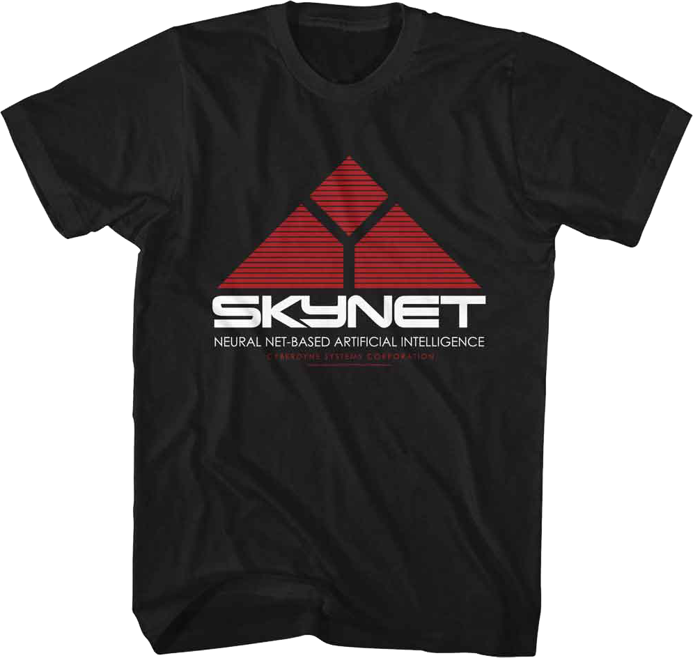 Skynet Logo Terminator T-Shirt Hoodie, Sweatshirt | CiraTrend.com (Image 1)