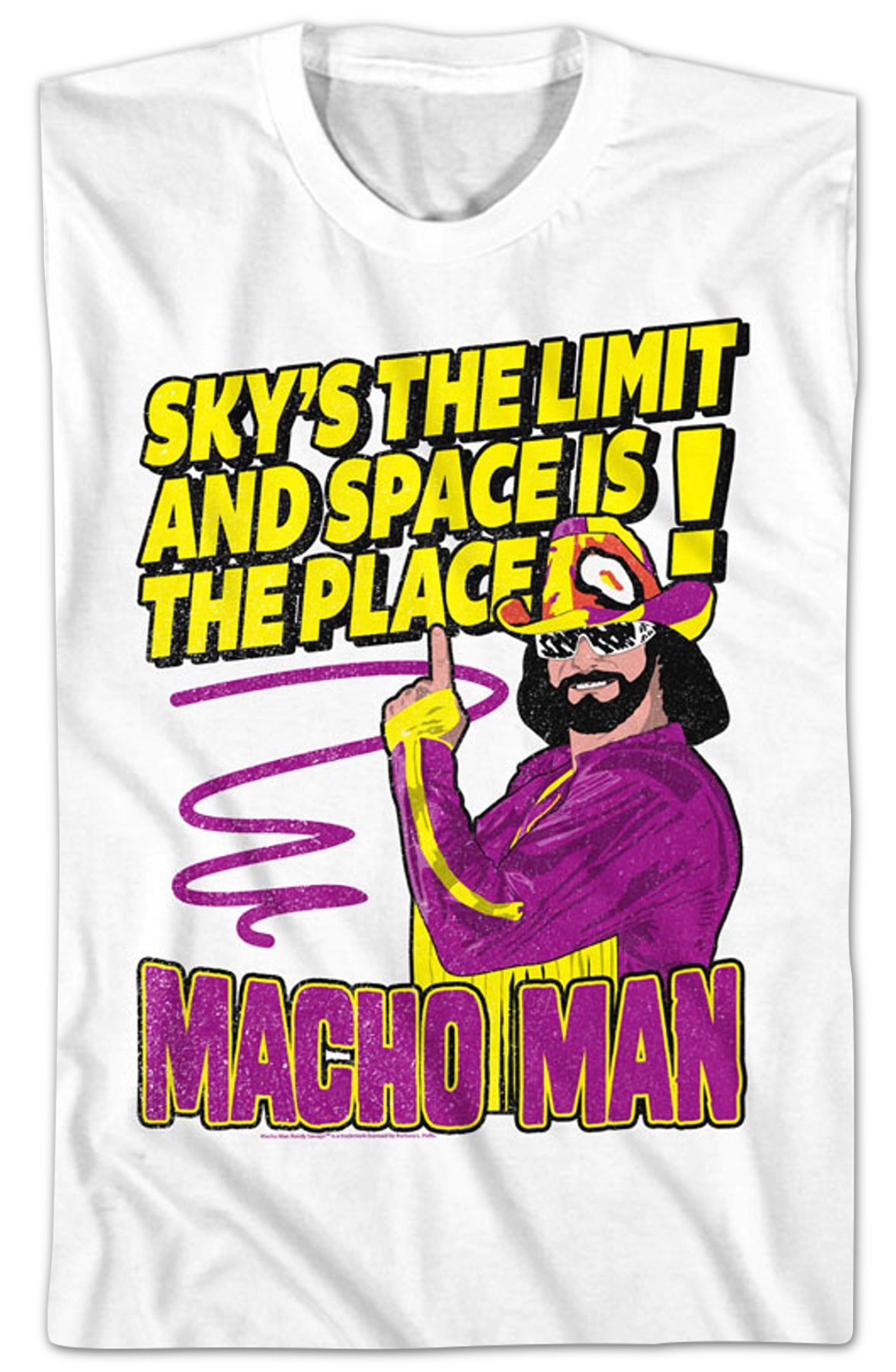 Sky's The Limit Macho Man Randy Savage T-Shirt Hoodie, Sweatshirt | CiraTrend.com (Image 2)