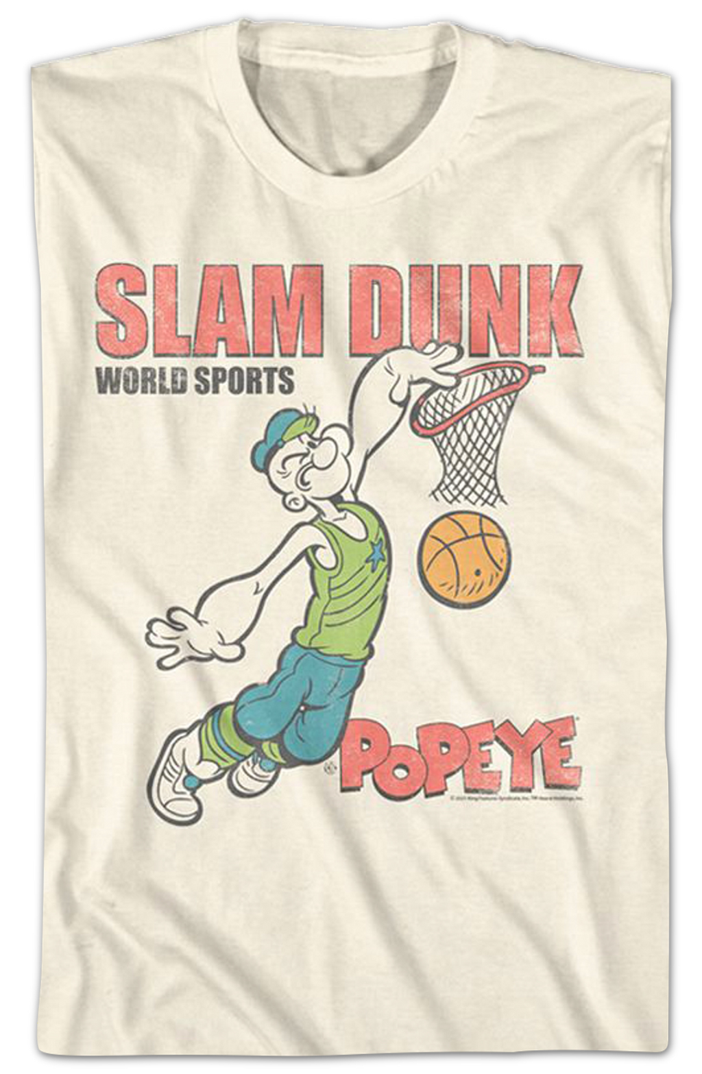 Slam Dunk Popeye T-Shirt Hoodie, Sweatshirt | CiraTrend.com (Image 2)
