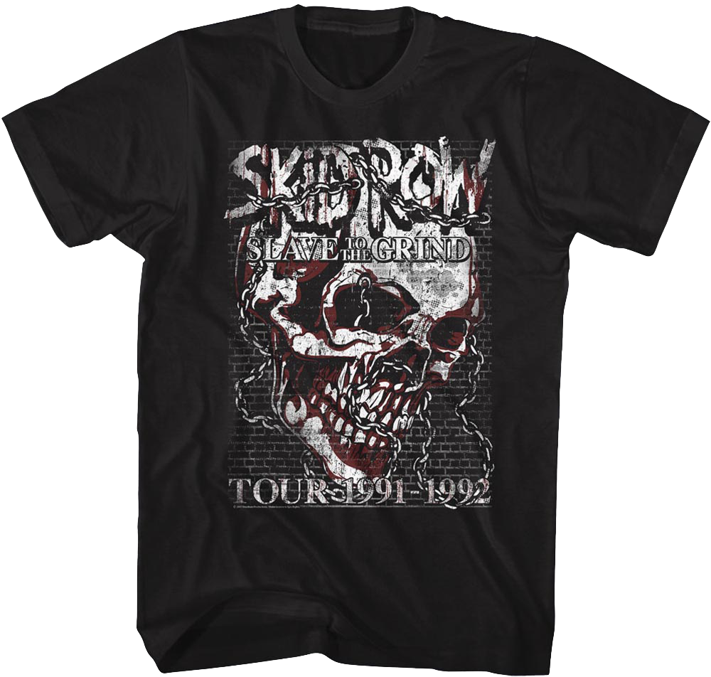 Slave To The Grind Skid Row T-Shirt Hoodie, Sweatshirt | CiraTrend.com (Image 1)