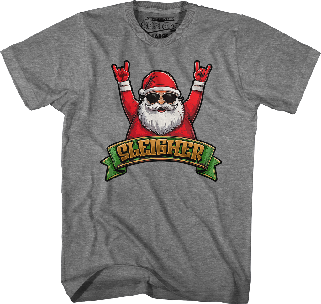 Sleigher Santa Claus T-Shirt Hoodie, Sweatshirt | CiraTrend.com (Image 3)