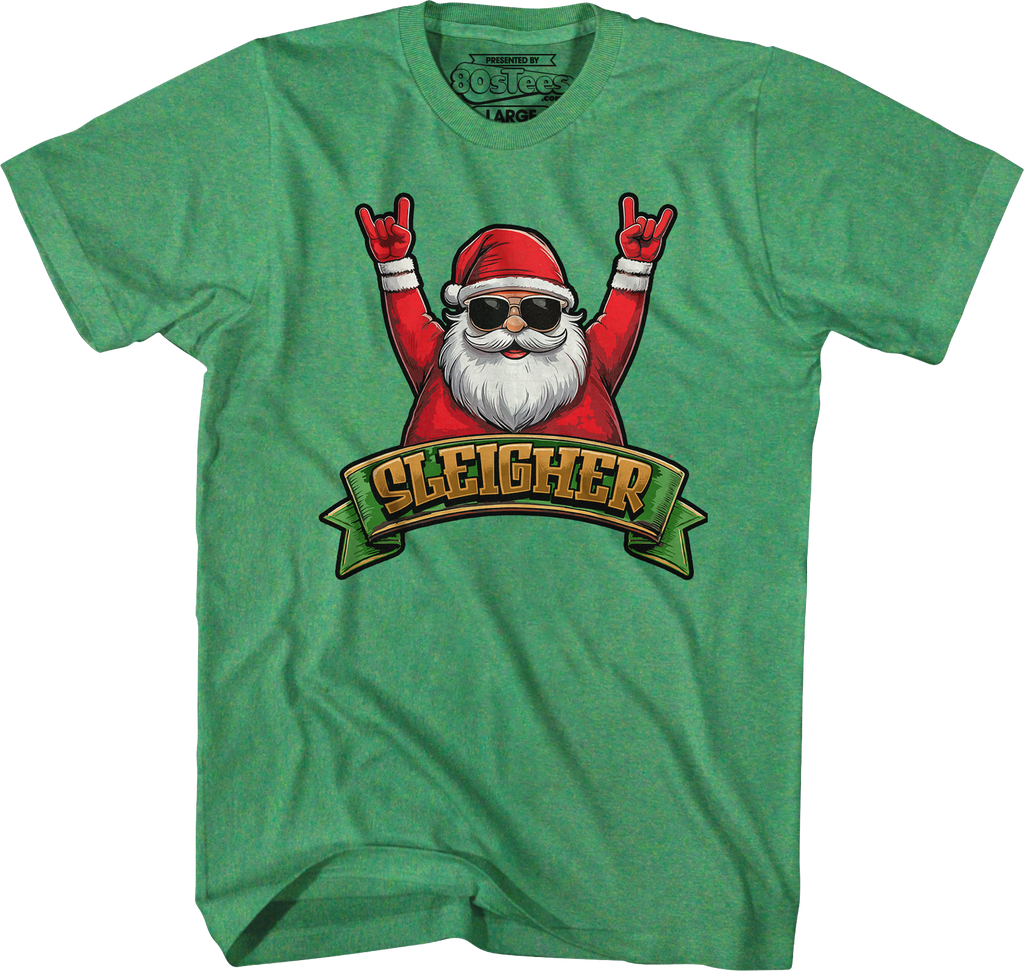 Sleigher Santa Claus T-Shirt Hoodie, Sweatshirt | CiraTrend.com (Image 4)