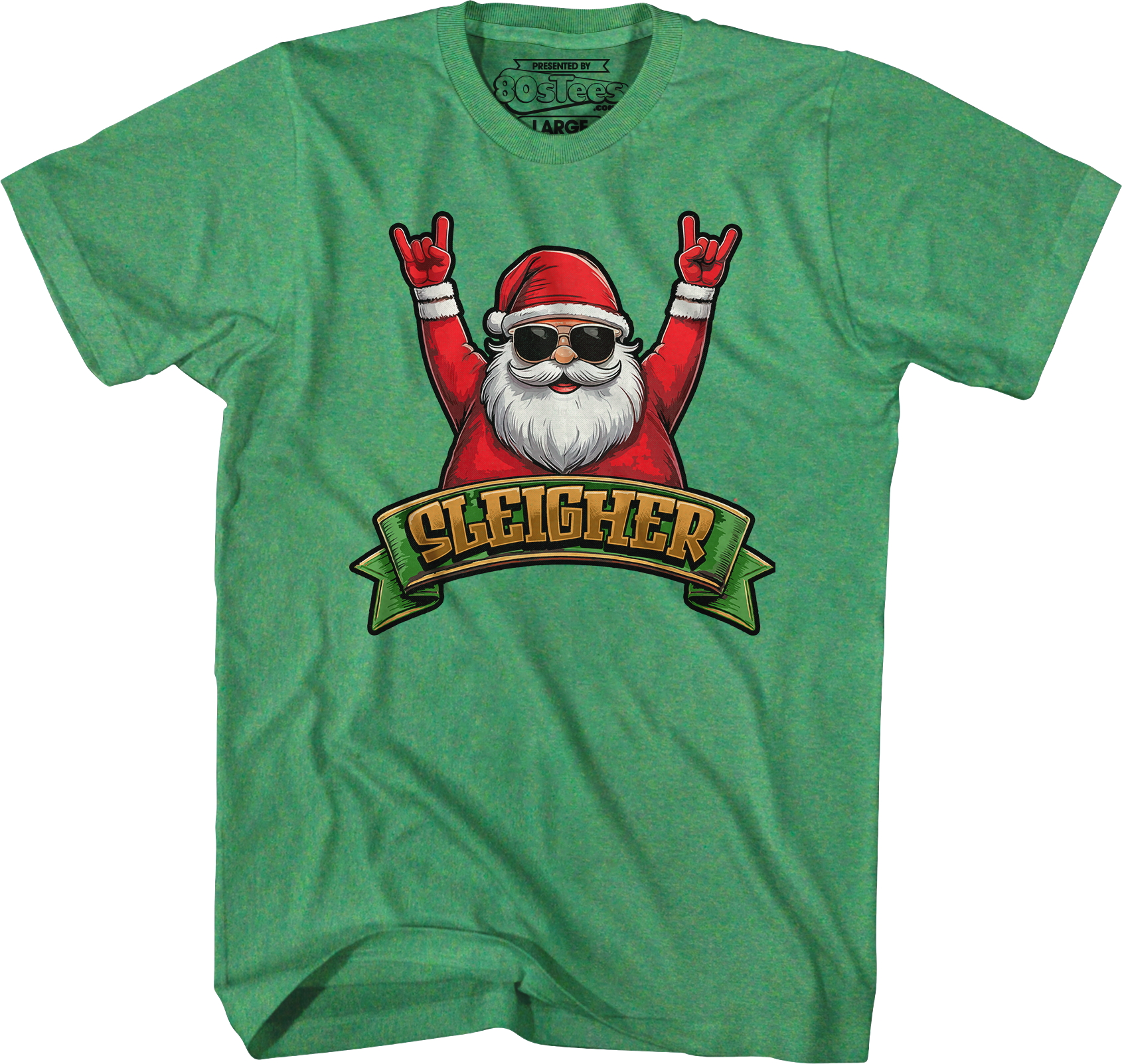 Sleigher Santa Claus T-Shirt Hoodie, Sweatshirt | CiraTrend.com (Image 4)