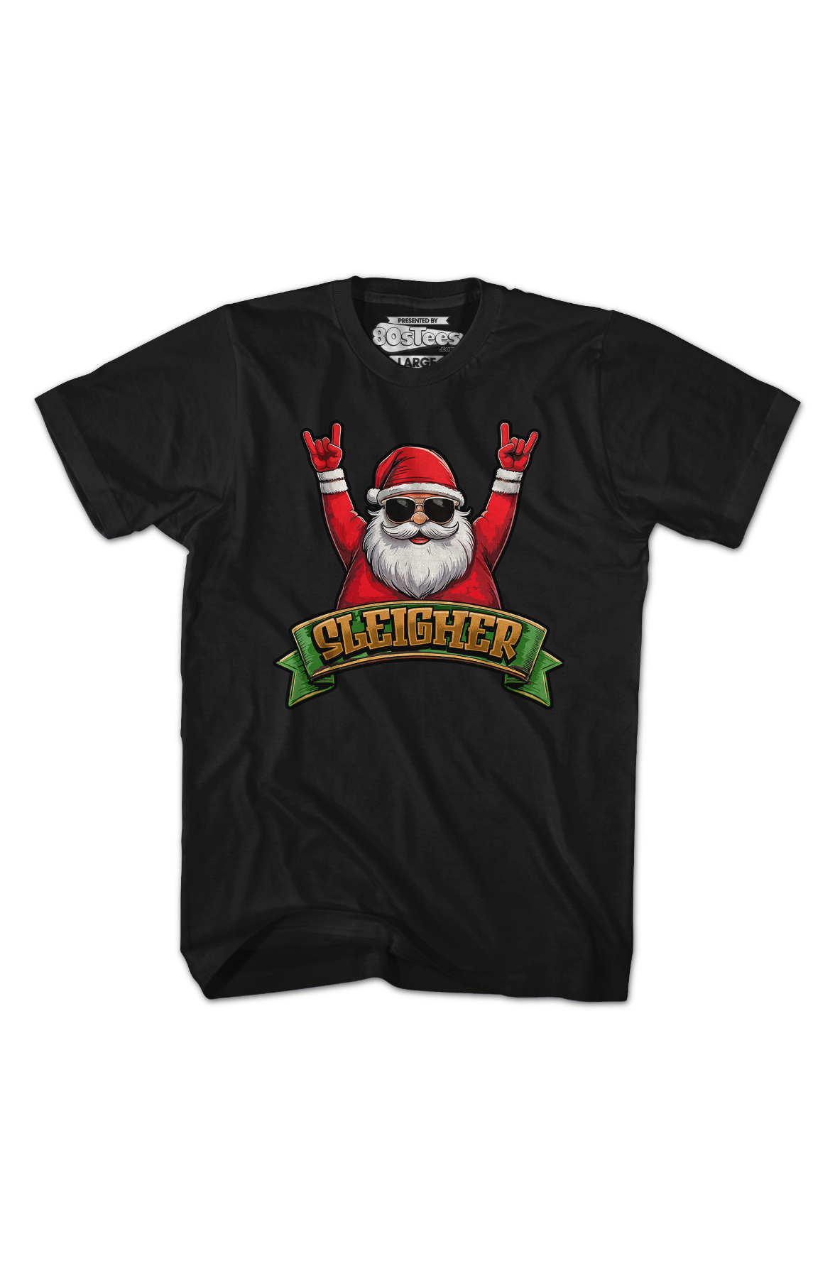 Sleigher Santa Claus T-Shirt Hoodie, Sweatshirt | CiraTrend.com (Image 2)