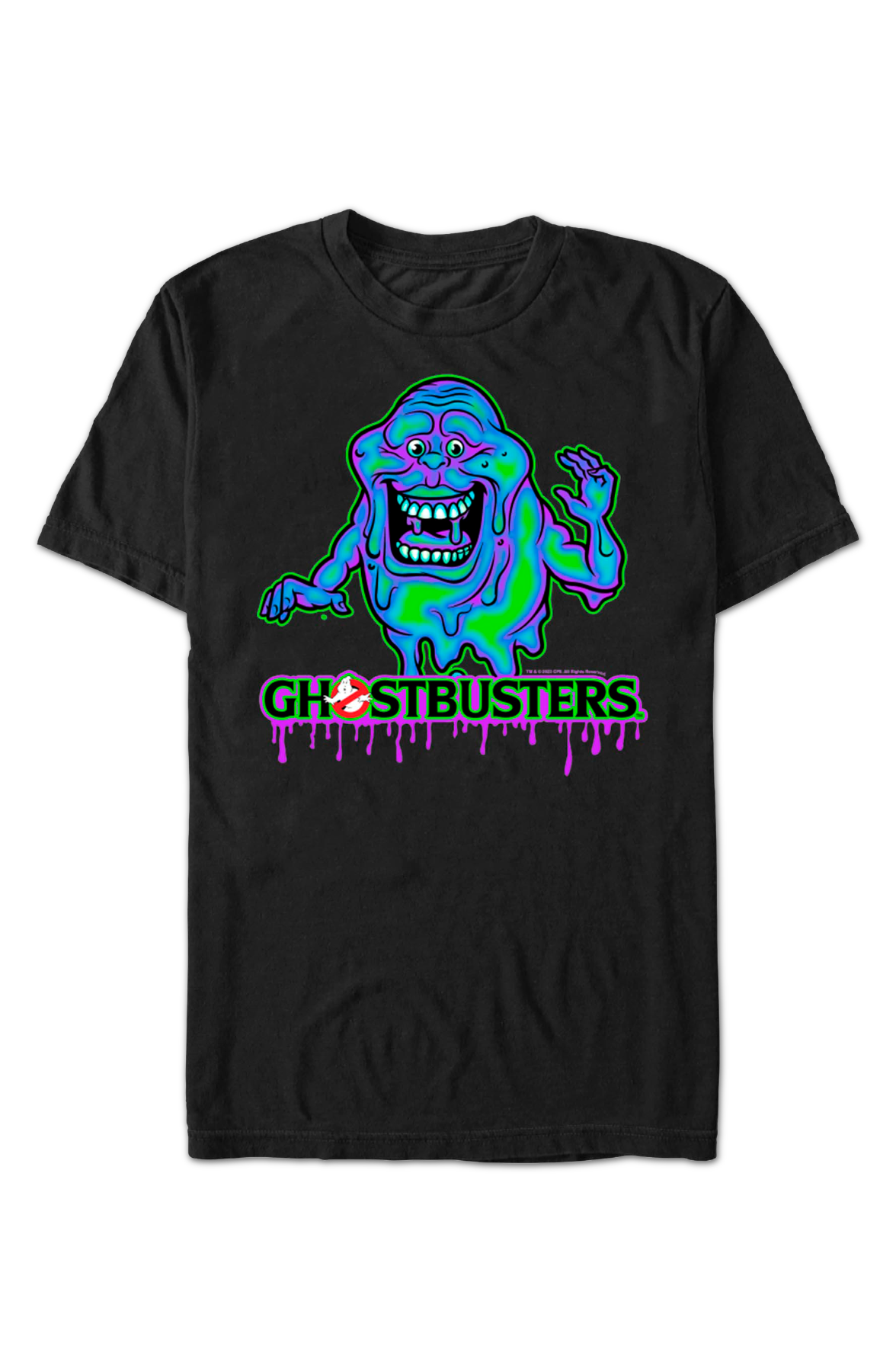 Slimer Colorful Little Spud Ghostbusters T-Shirt Hoodie, Sweatshirt | CiraTrend.com (Image 2)