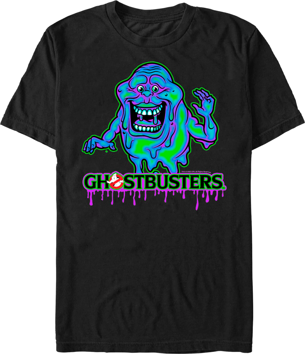 Slimer Colorful Little Spud Ghostbusters T-Shirt Hoodie, Sweatshirt | CiraTrend.com (Image 1)