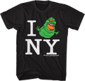 Slimer I Love NY Real Ghostbusters T-Shirt Hoodie, Sweatshirt | CiraTrend.com (Image 1)