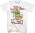 Slimer's Pizza Real Ghostbusters T-Shirt Hoodie, Sweatshirt | CiraTrend.com (Image 1)