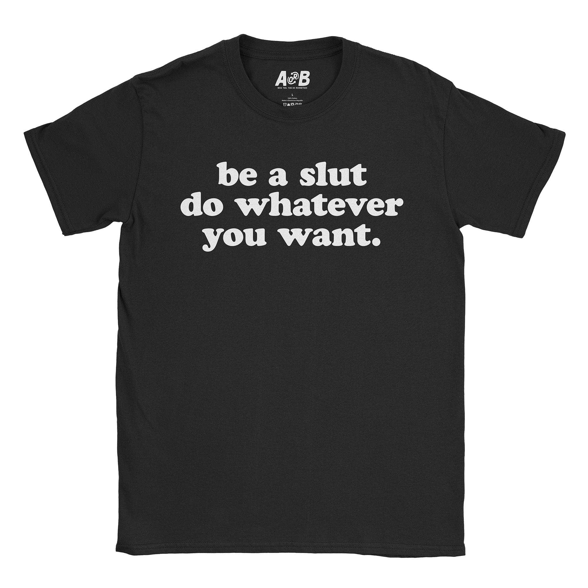 Whatever Slut T-Shirt Hoodie, Sweatshirt | CiraTrend.com (Image 3)