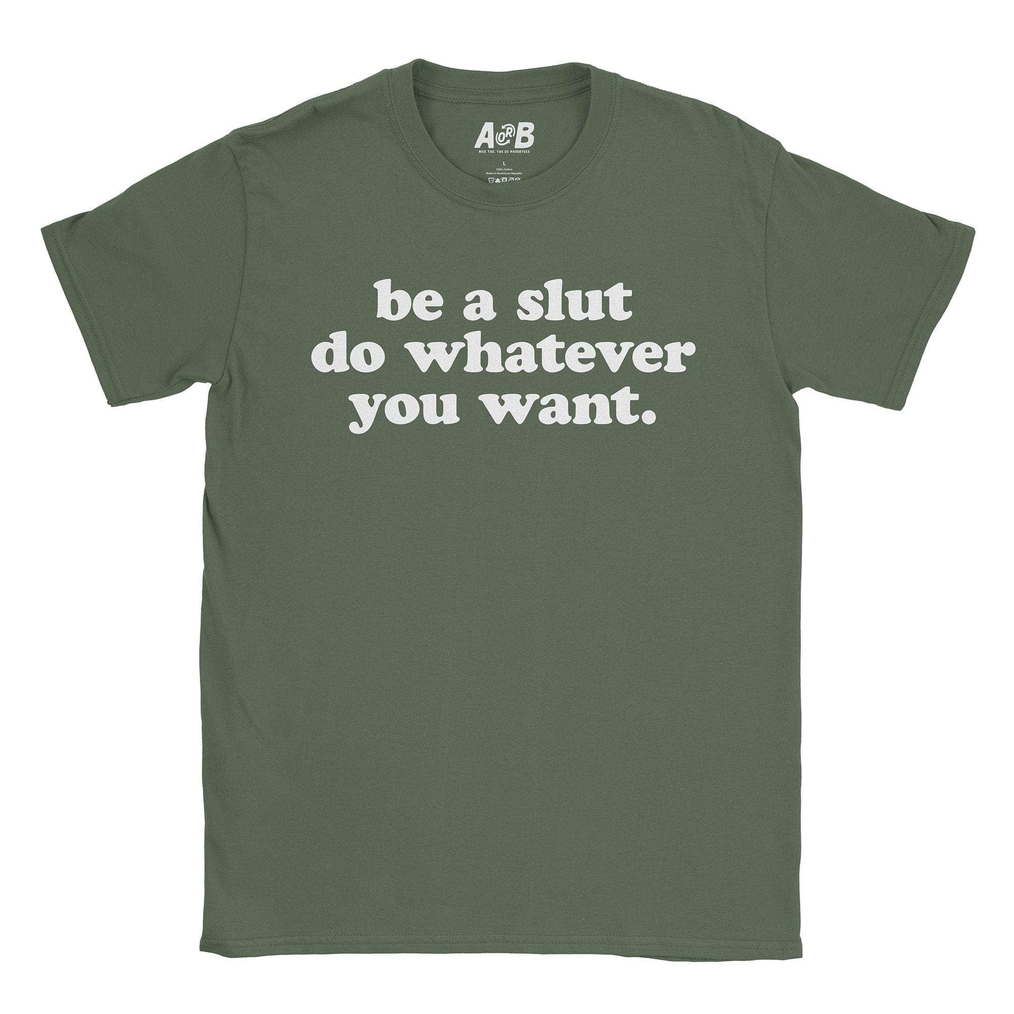 Whatever Slut T-Shirt Hoodie, Sweatshirt | CiraTrend.com (Image 4)