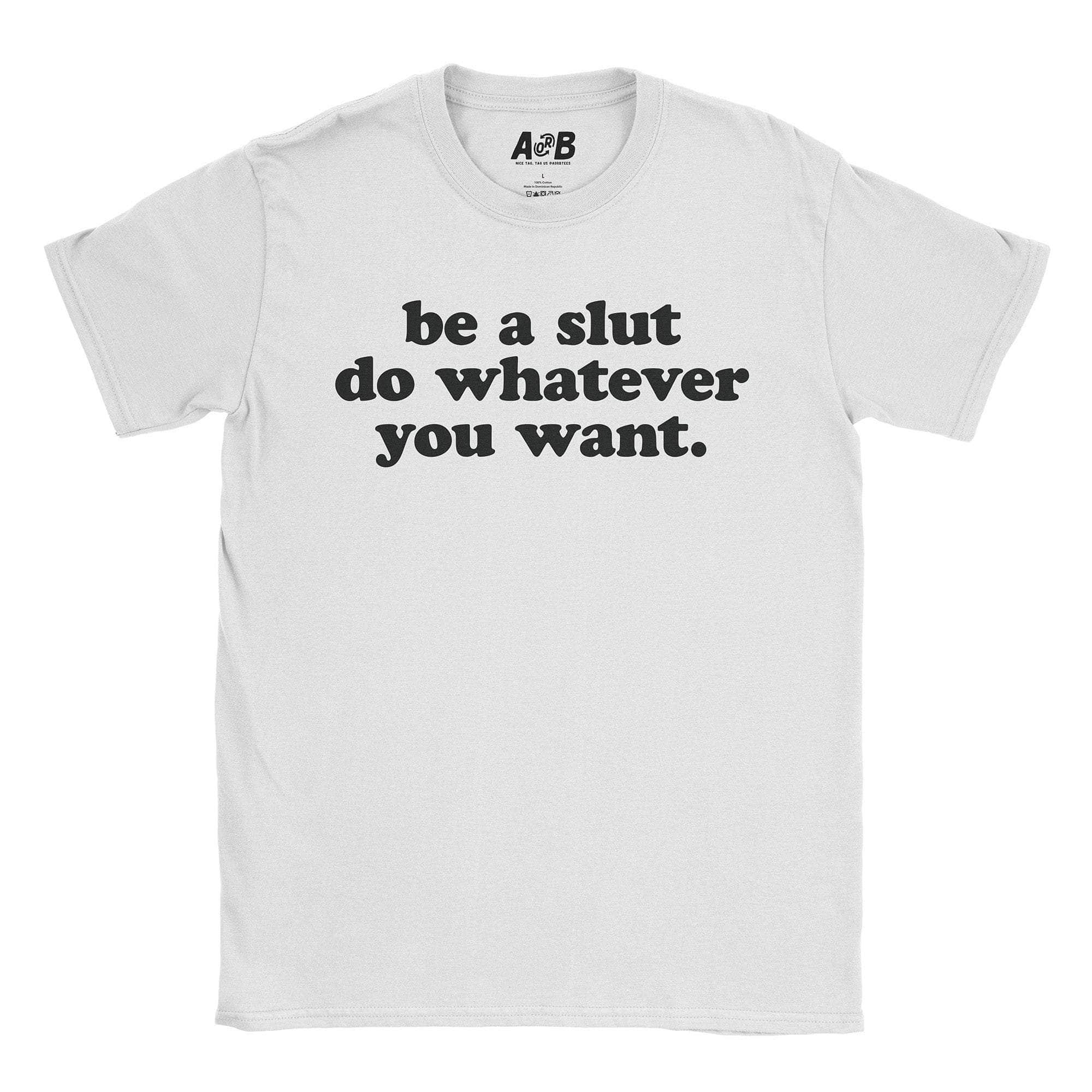 Whatever Slut T-Shirt Hoodie, Sweatshirt | CiraTrend.com (Image 2)