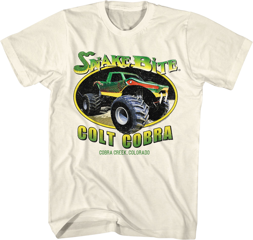 Snake Bite Colt Cobra Bigfoot T-Shirt Hoodie, Sweatshirt | CiraTrend.com (Image 1)