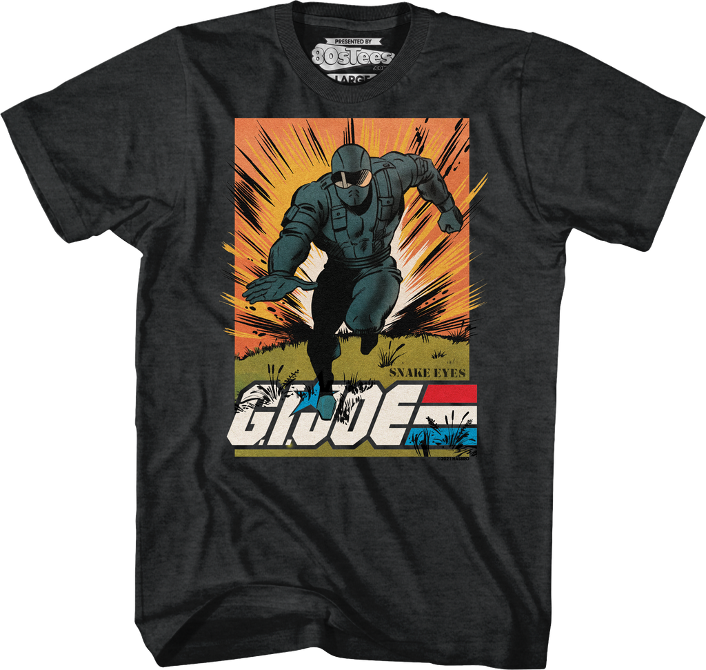Snake Eyes Escape GI Joe T-Shirt Hoodie, Sweatshirt | CiraTrend.com (Image 1)