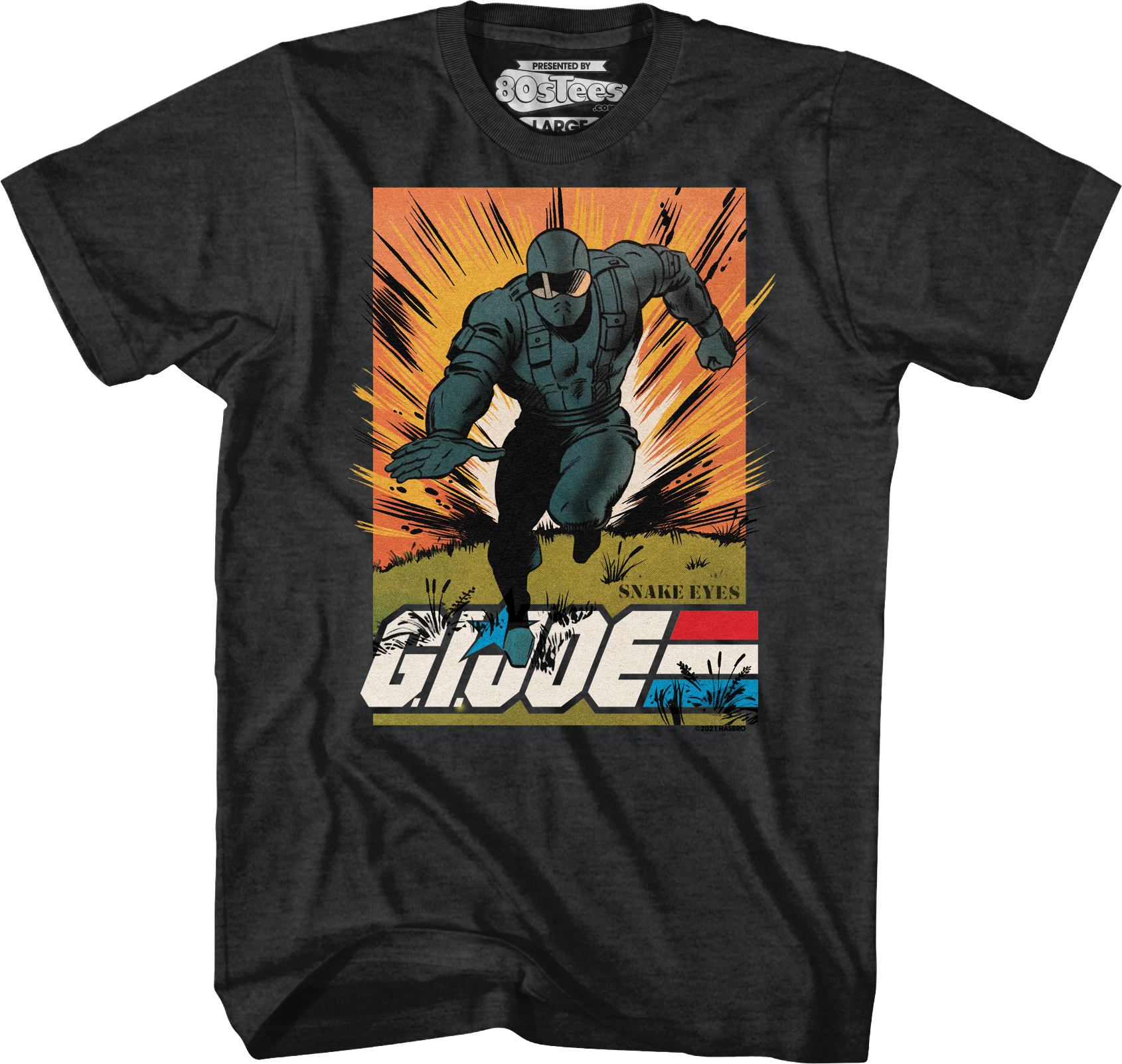 Snake Eyes Escape GI Joe T-Shirt Hoodie, Sweatshirt | CiraTrend.com (Image 1)