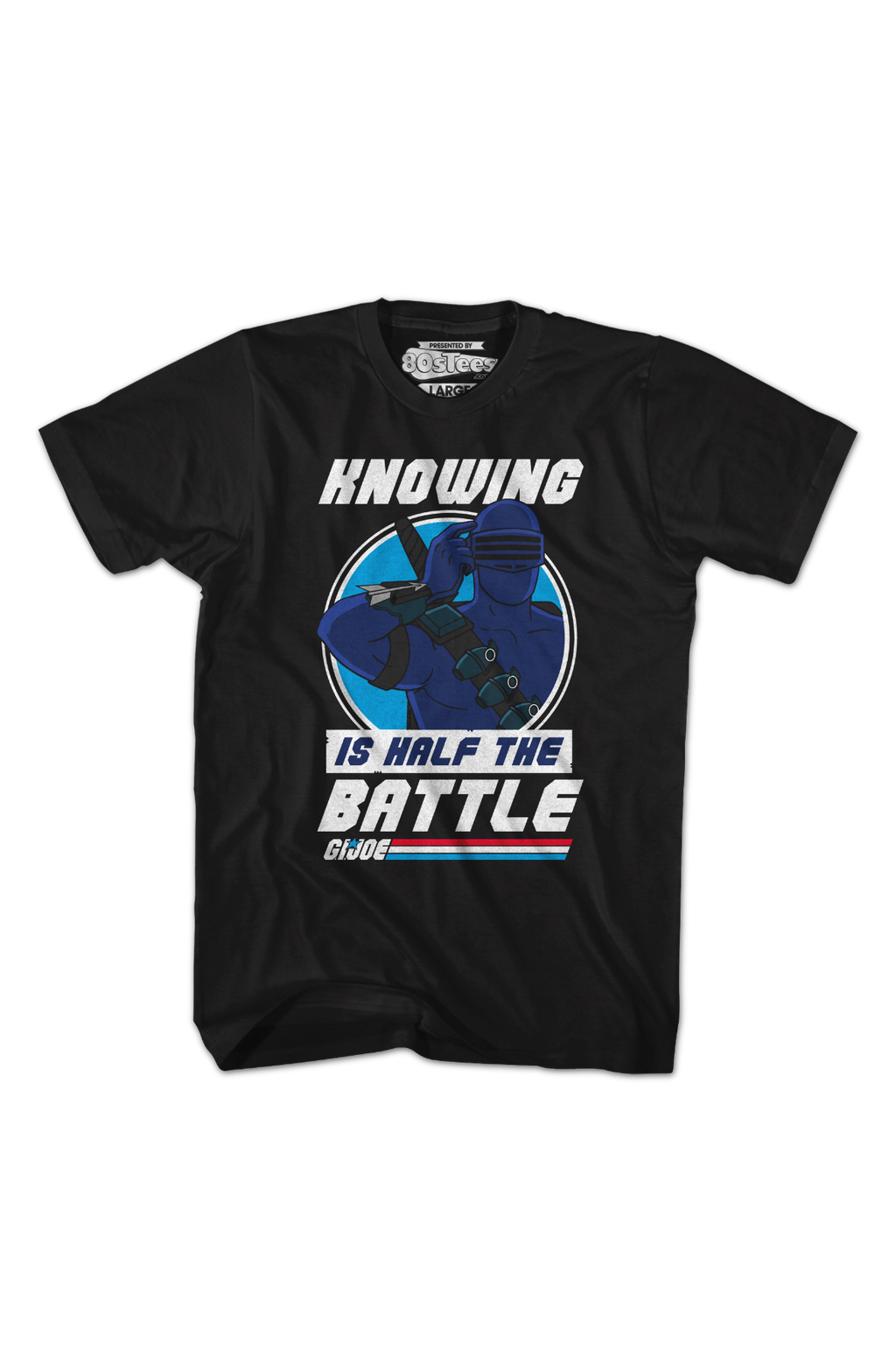 Snake Eyes Knowing Is Half The Battle GI Joe T-Shirt Hoodie, Sweatshirt | CiraTrend.com (Image 2)